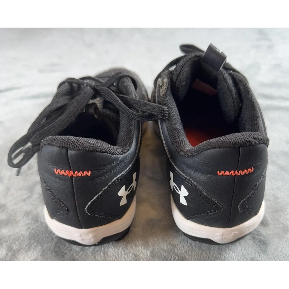 Under Armour Leadoff Shoes Youth Mens Size 4Y Baseball Cleats Lace Up Athletic